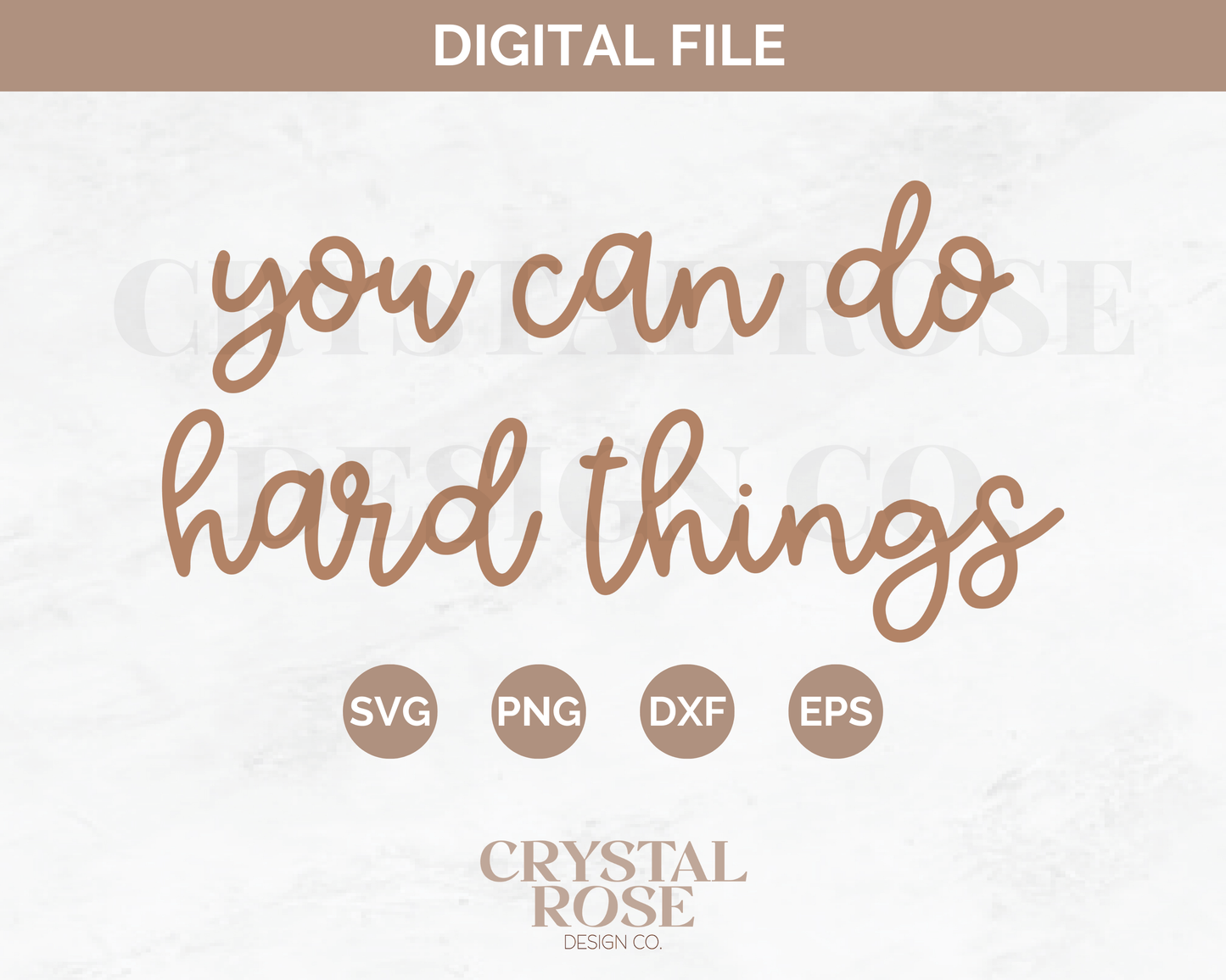 You Can Do Hard Things SVG | Teacher SVG