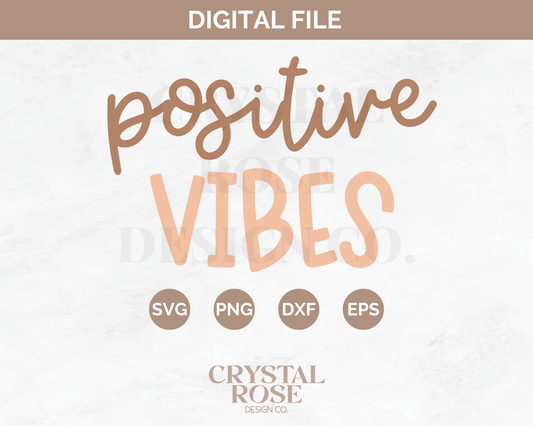 Positive Vibes SVG | Teacher SVG