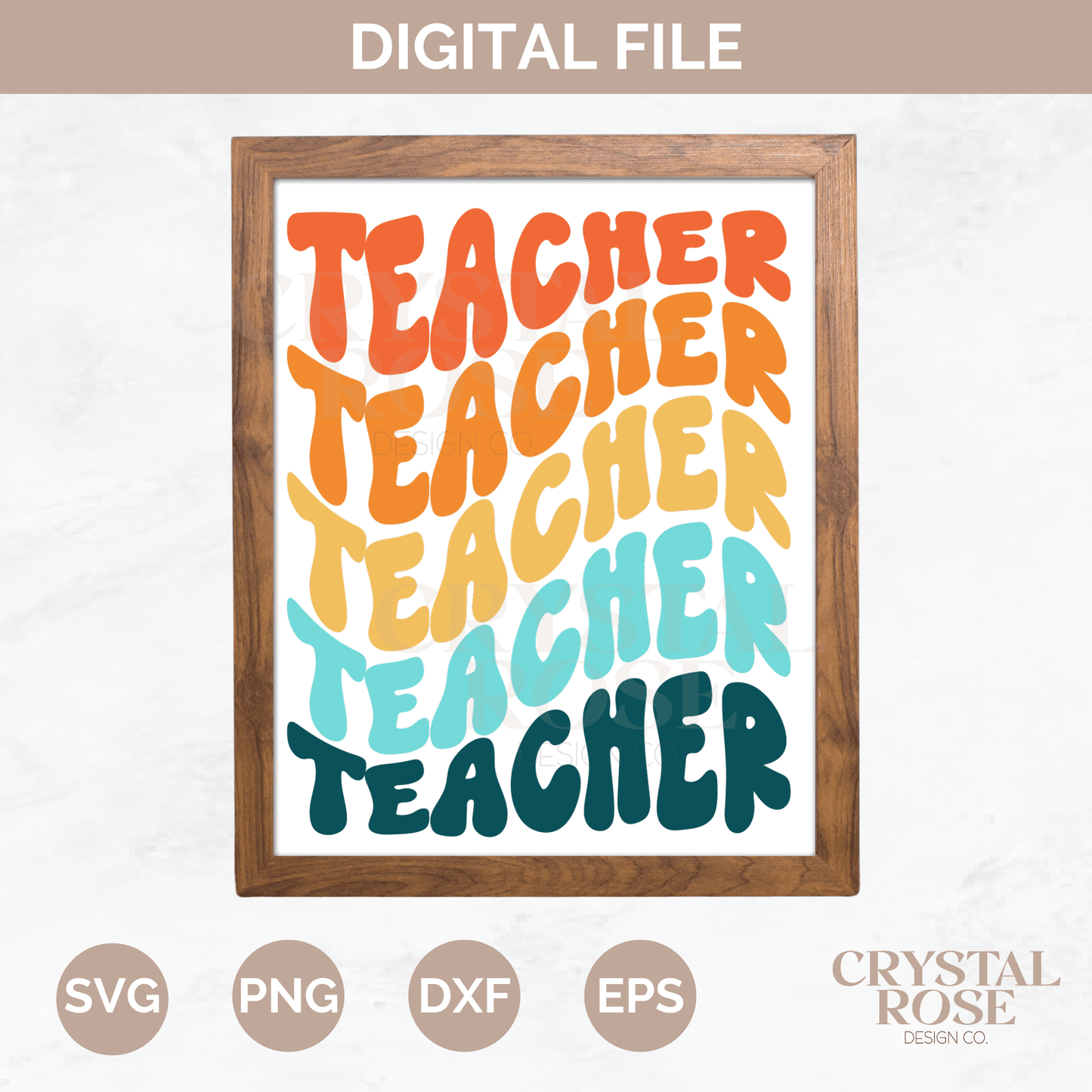 Teacher SVG, Back to Schooll SVG, Digital Download, Cricut, Silhouette, Glowforge (includes svg/png/dxf/eps)