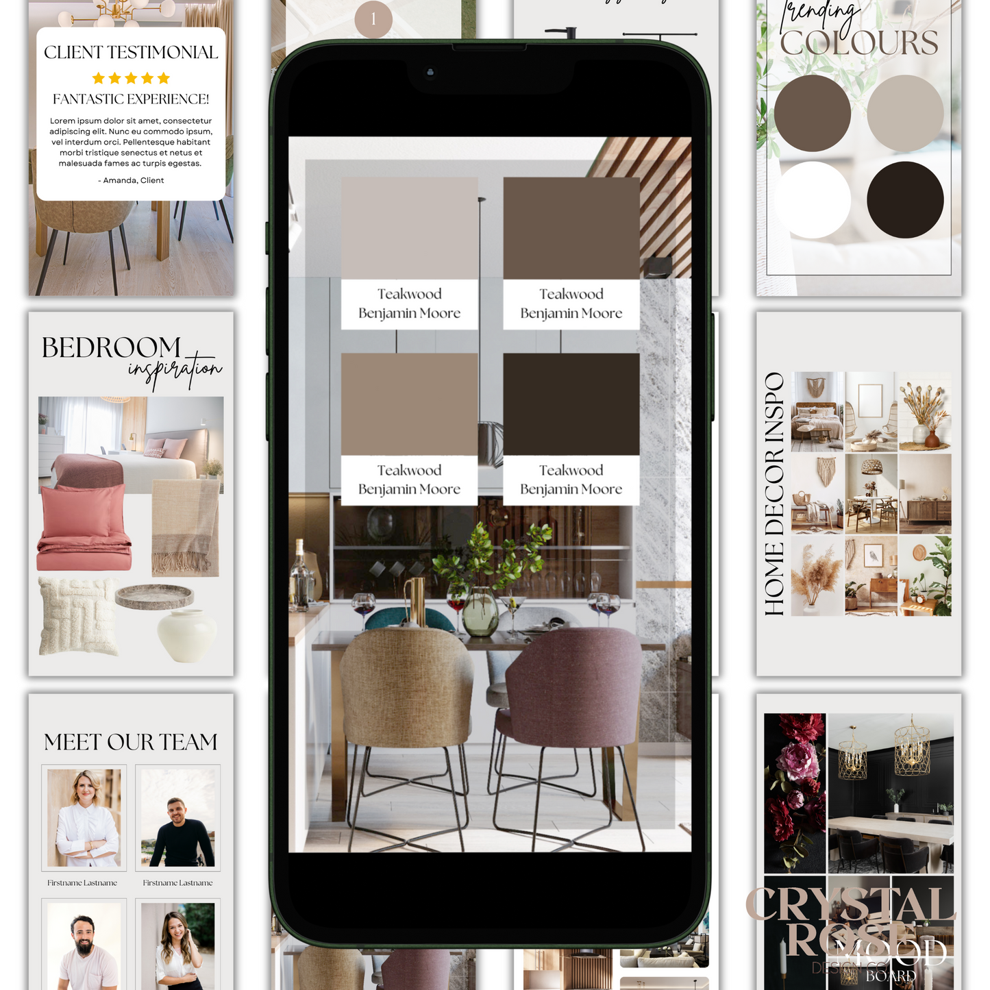 20 Editable Interior Designer Instagram Story Templates