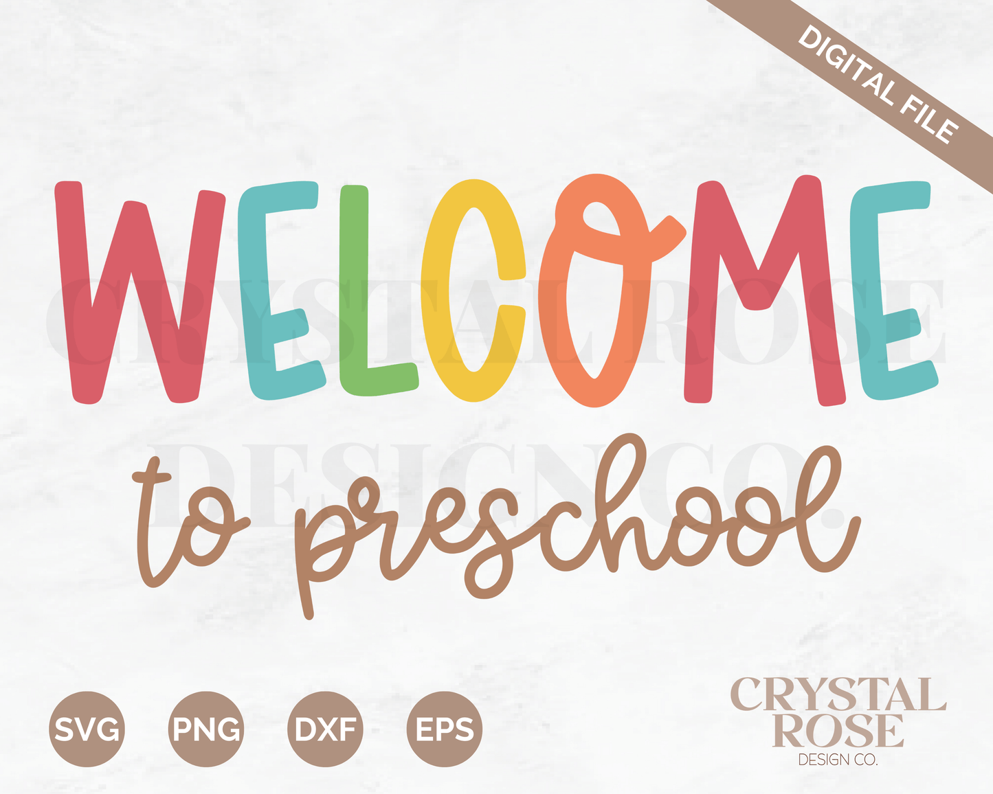 Welcome to Preschool SVG | Teacher SVG