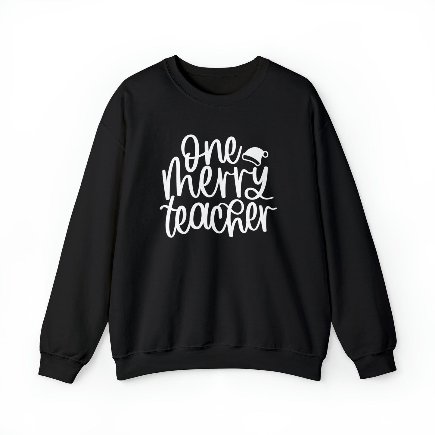 One Merry Teacher Christmas Crewneck Sweater