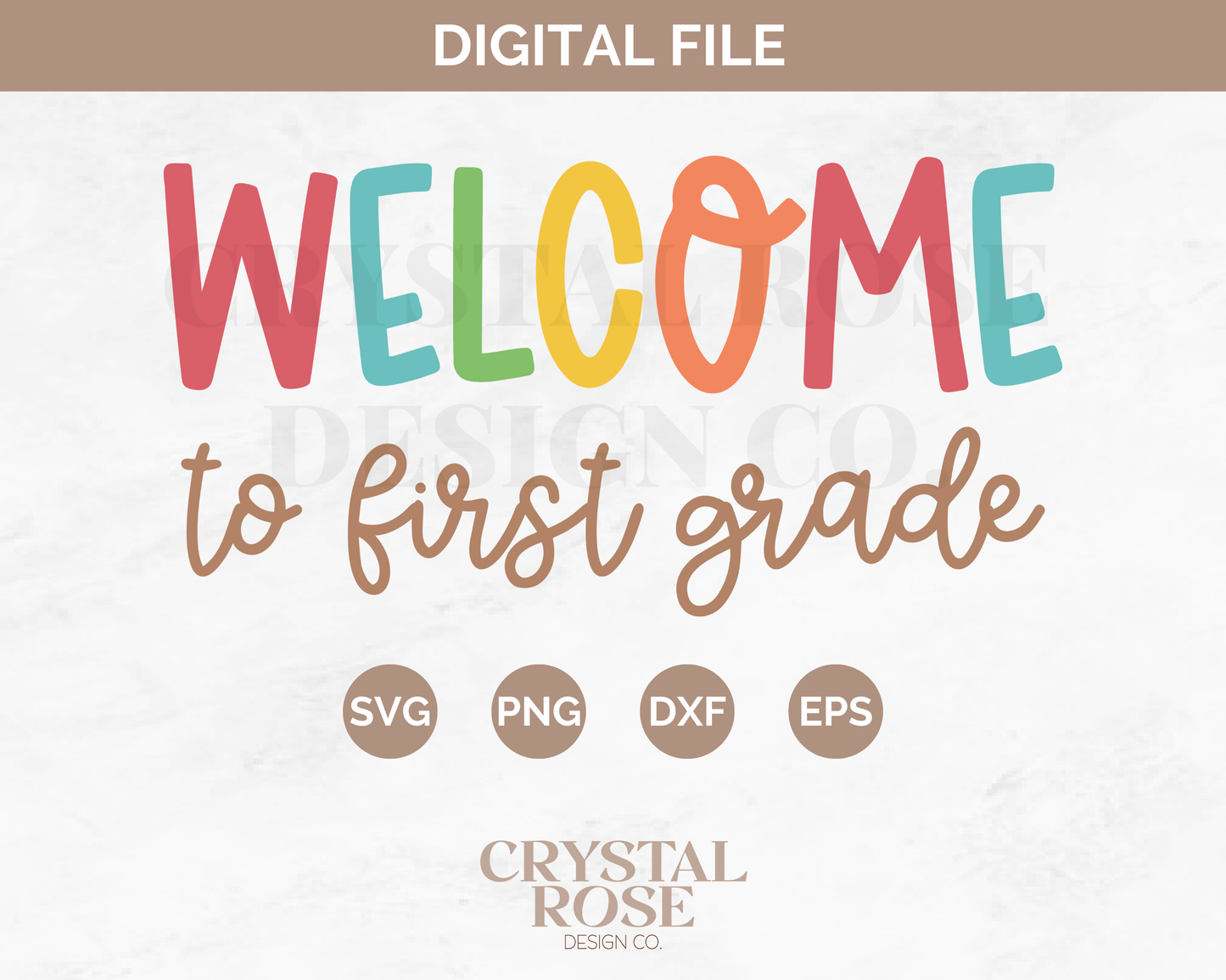 Welcome to First Grade SVG | Teacher SVG