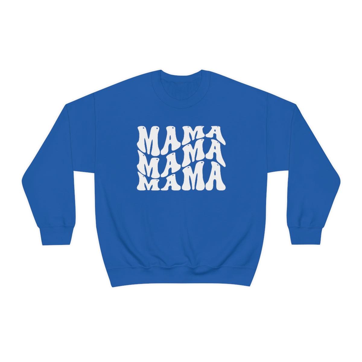 Retro Mama Crewneck Sweatshirt