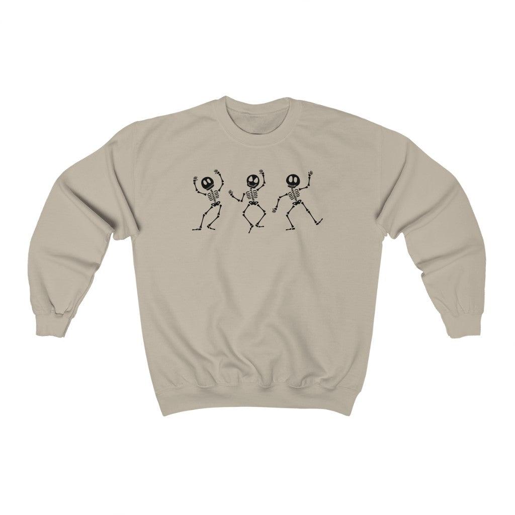Skeleton Halloween Crewneck Sweatshirt