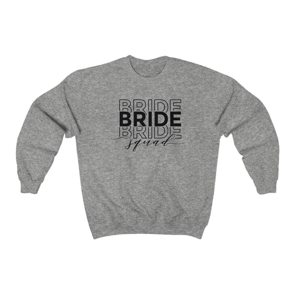 Bride Squad Crewneck Sweatshirt - Crystal Rose Design Co.