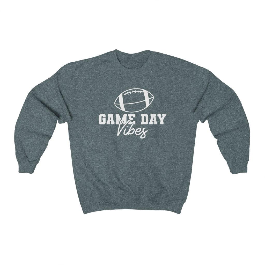 Game Day Vibes Crewneck Sweatshirt - Crystal Rose Design Co.