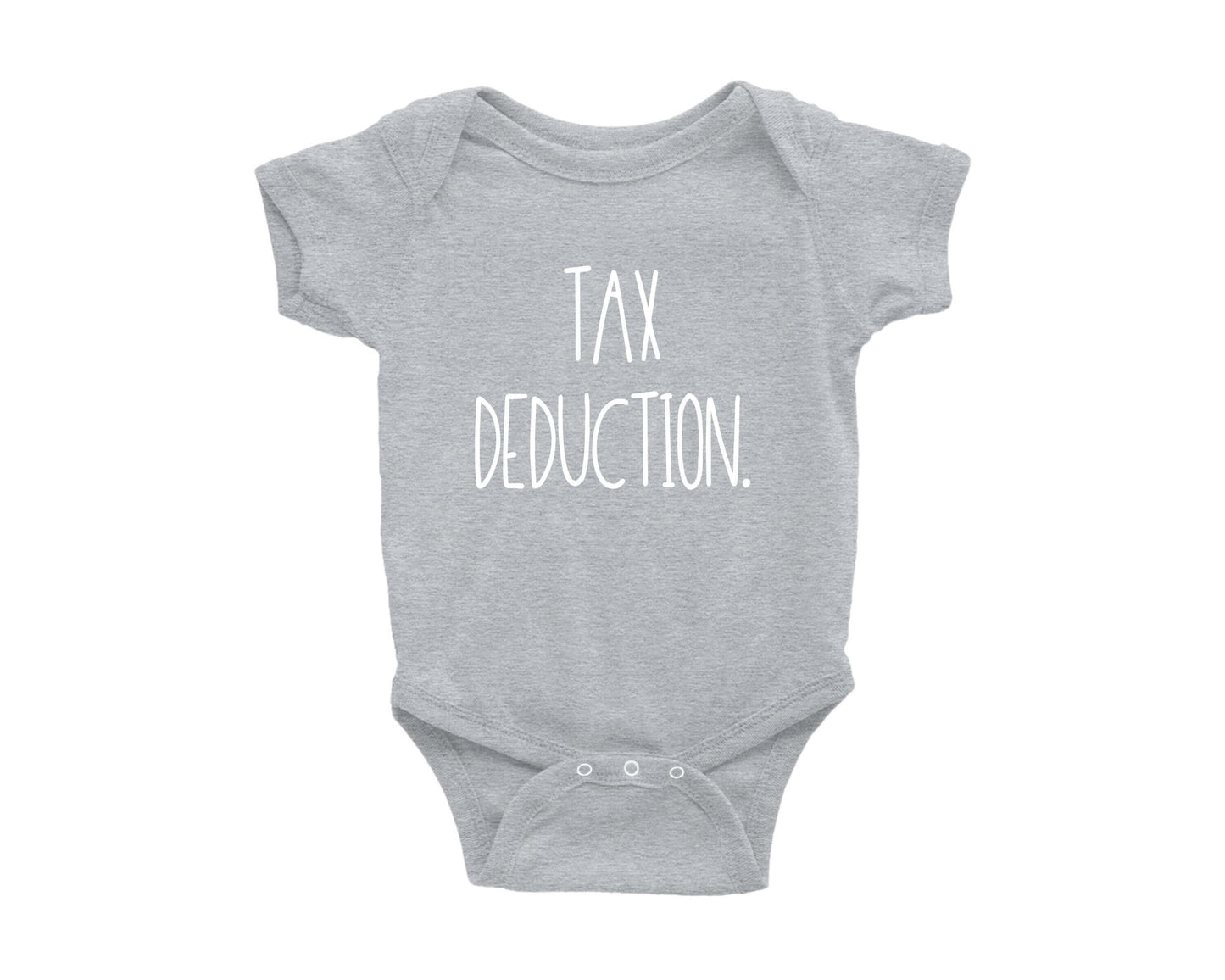 Tax Deduction Baby Onesie