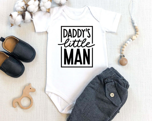 Daddy's Little Man Onesie
