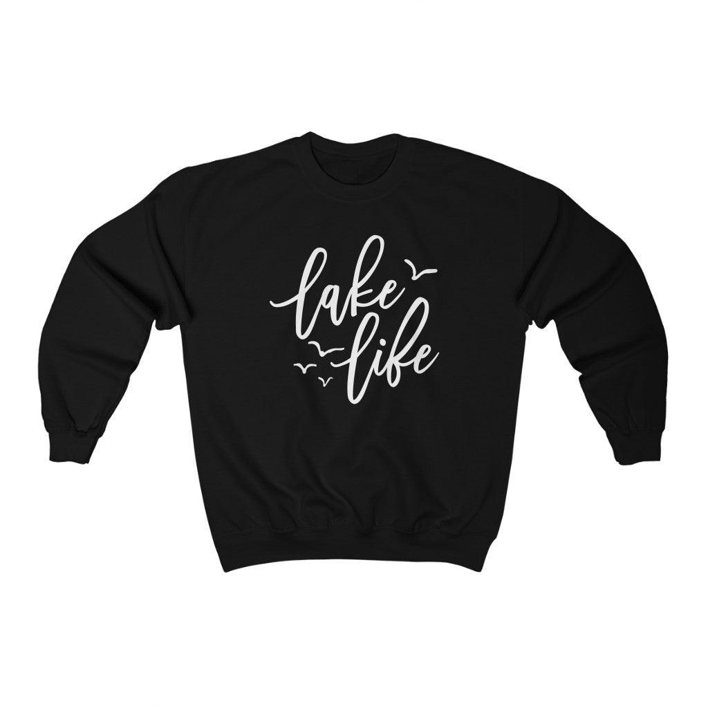 Lake Life Crewneck Sweatshirt - Crystal Rose Design Co.