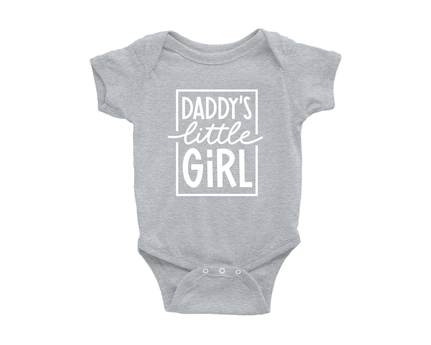 Daddy's Little Girl Onesie - Crystal Rose Design Co.