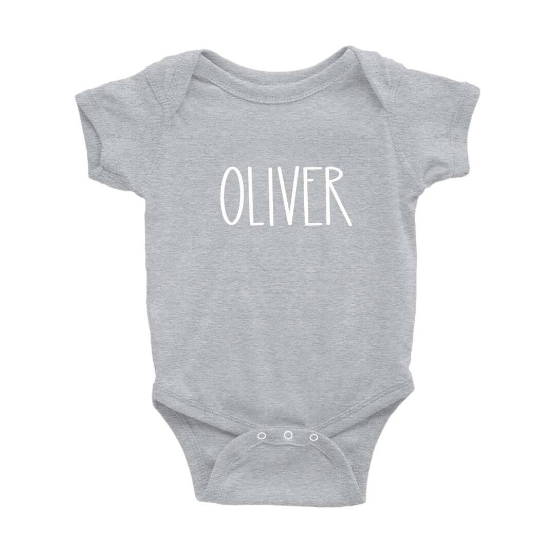 Personalized Name Onesie - Crystal Rose Design Co.