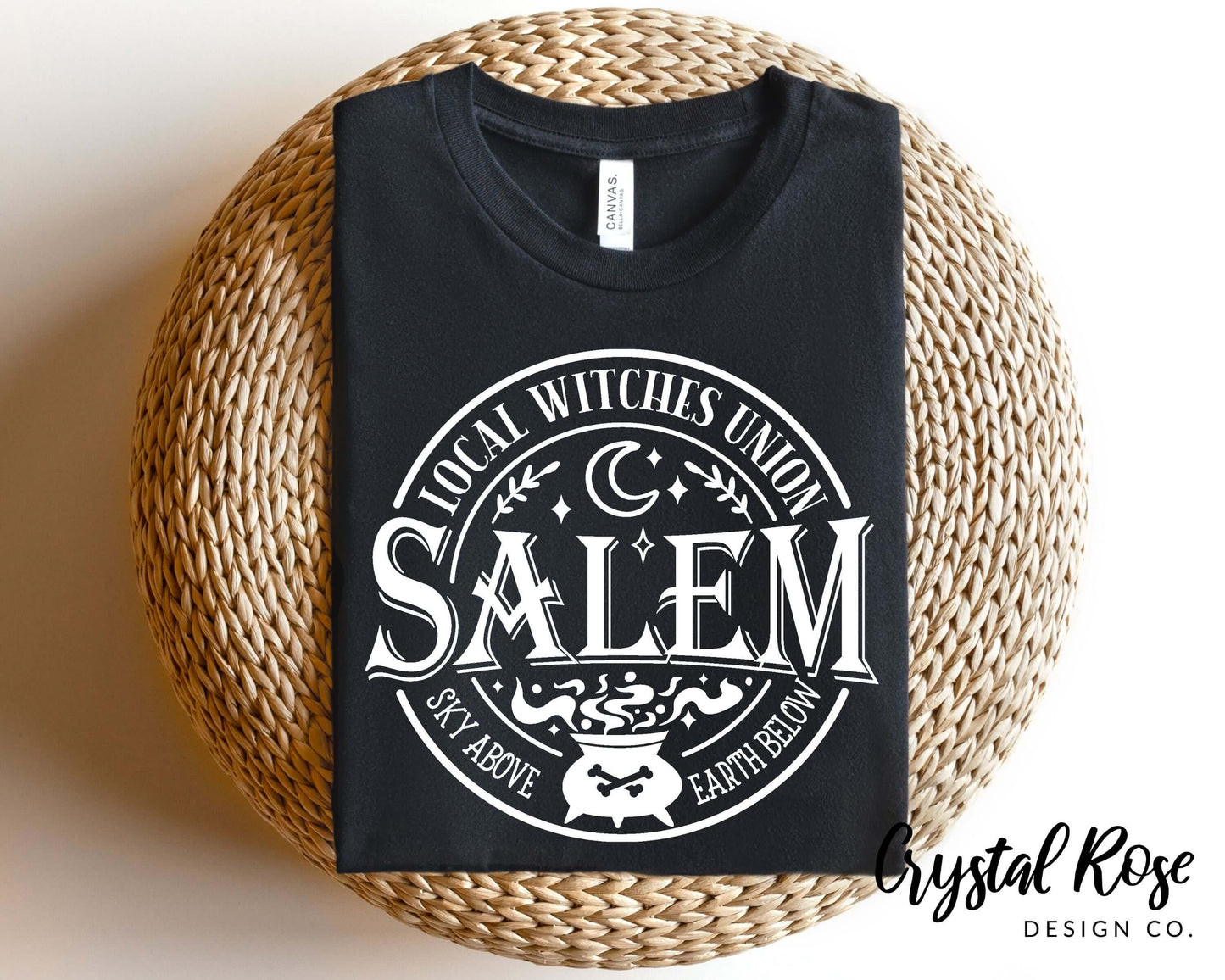 Salem Witches Union Halloween Short Sleeve Tee
