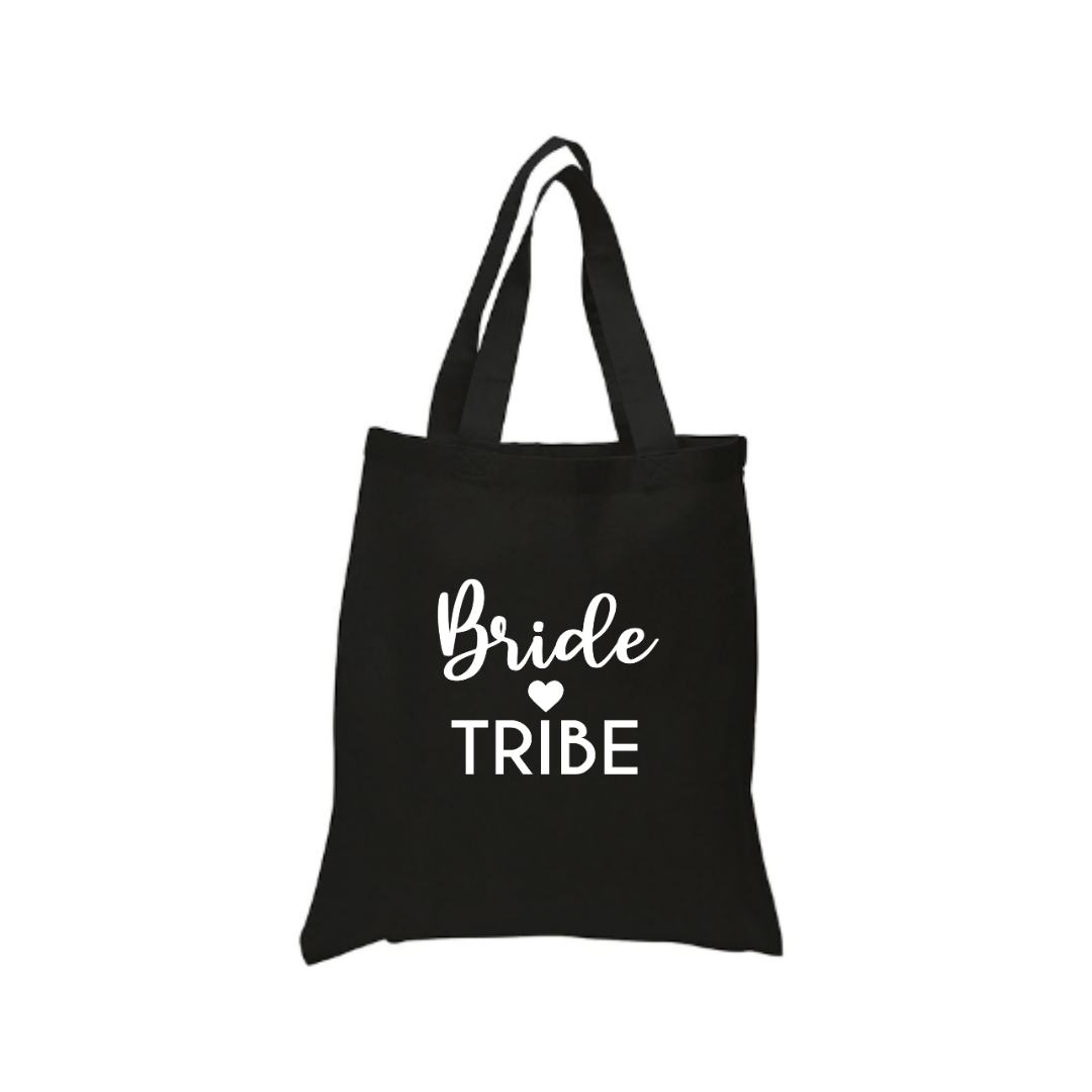 Bride Tribe Tote Canvas Bag - Crystal Rose Design Co.