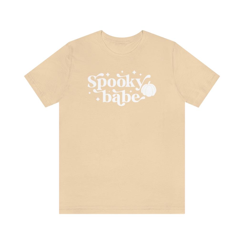 Spooky Babe Halloween Short Sleeve Tee - Crystal Rose Design Co.