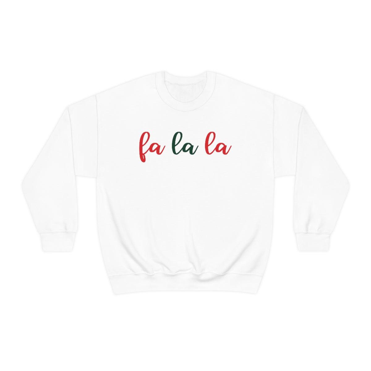 Fa La La Christmas Crewneck Sweater