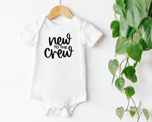 New to the Crew Onesie - Crystal Rose Design Co.