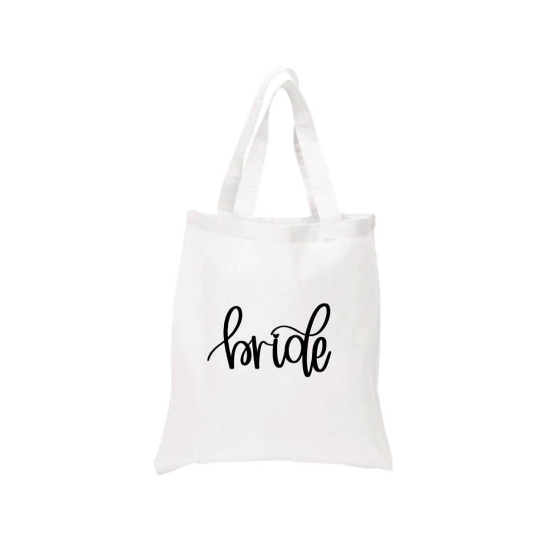 Bride Canvas Bag - Crystal Rose Design Co.