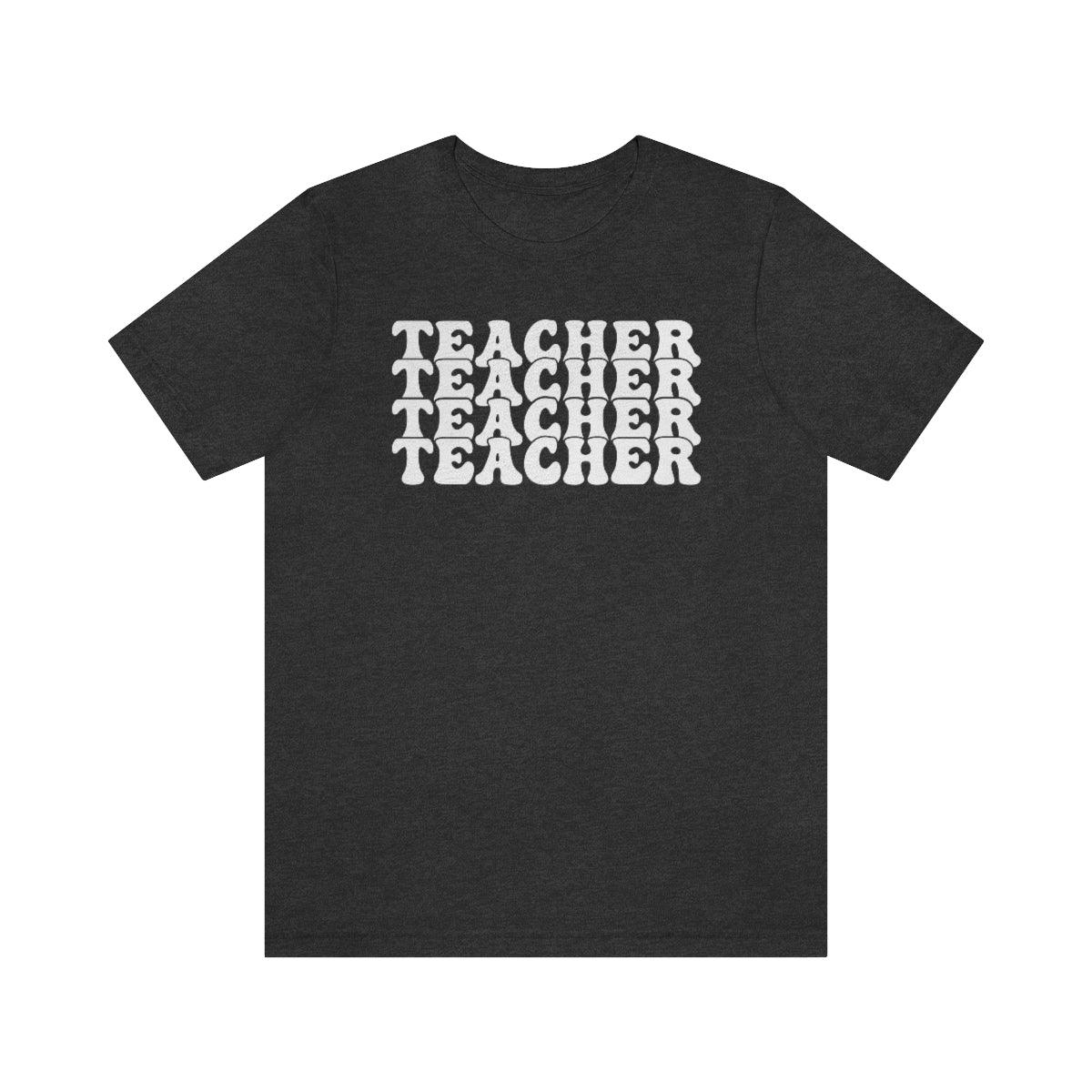 Teacher Short Sleeve Tee - Crystal Rose Design Co.