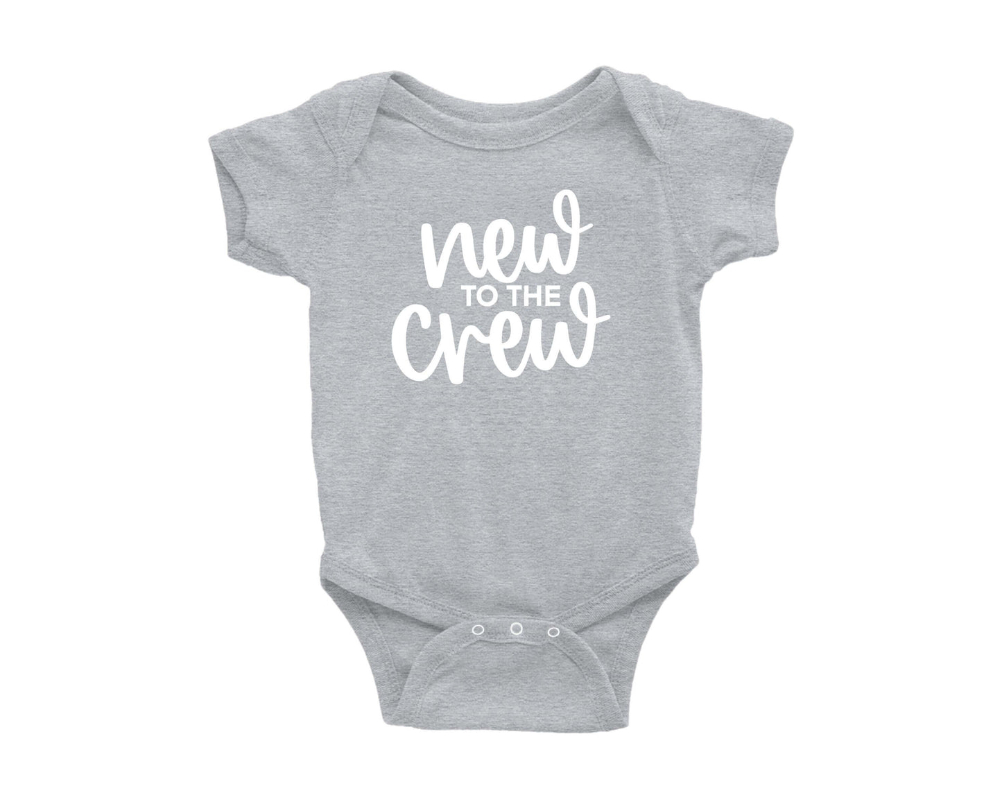 New to the Crew Onesie - Crystal Rose Design Co.