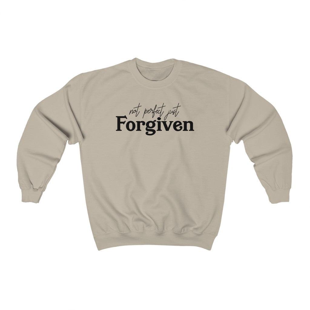 Not Perfect Just Forgiven Crewneck Sweatshirt