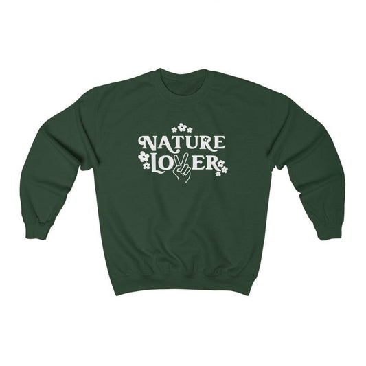 Nature Lover Crewneck Sweatshirt - Crystal Rose Design Co.
