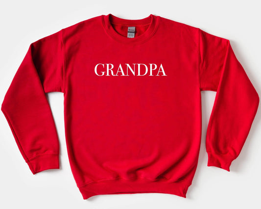 Grandpa Crewneck Sweatshirt - Crystal Rose Design Co.