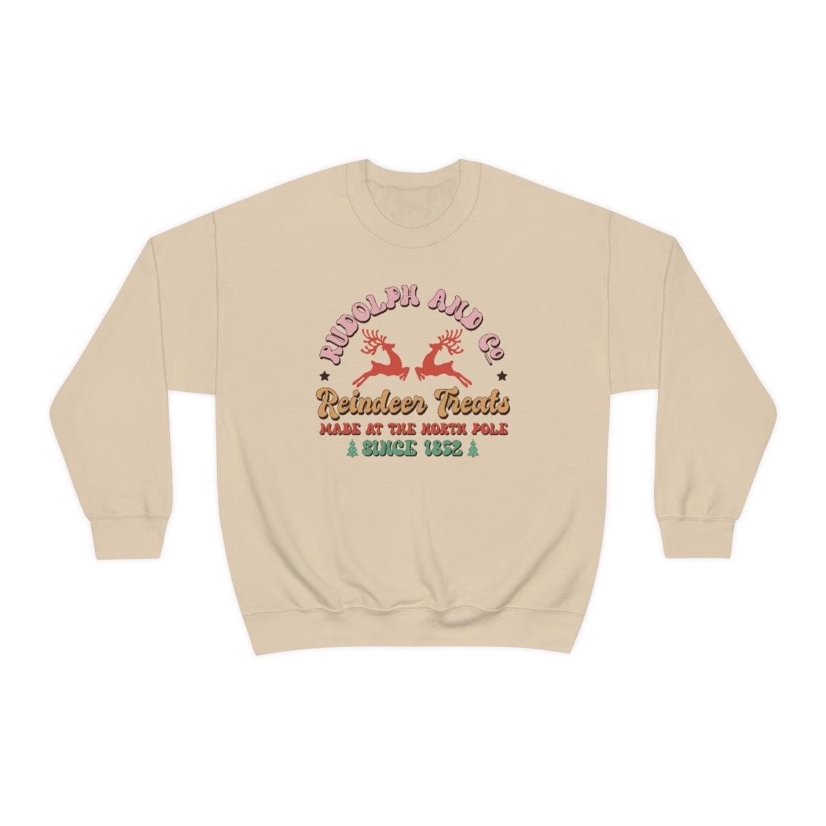 Rudolph and Co Christmas Crewneck Sweater