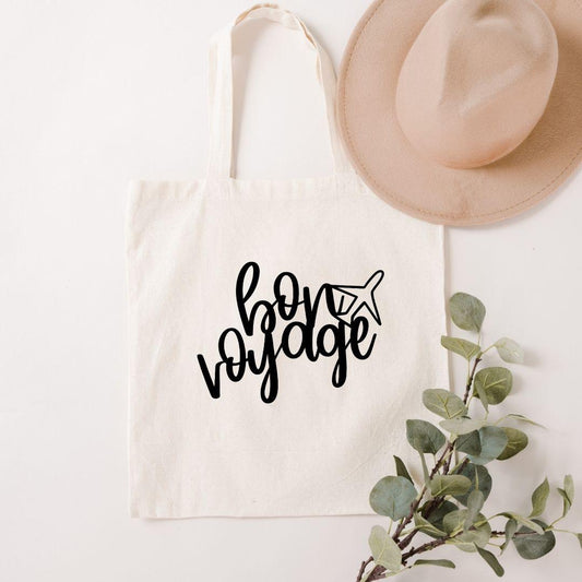Bon Voyage Tote Bag - Crystal Rose Design Co.