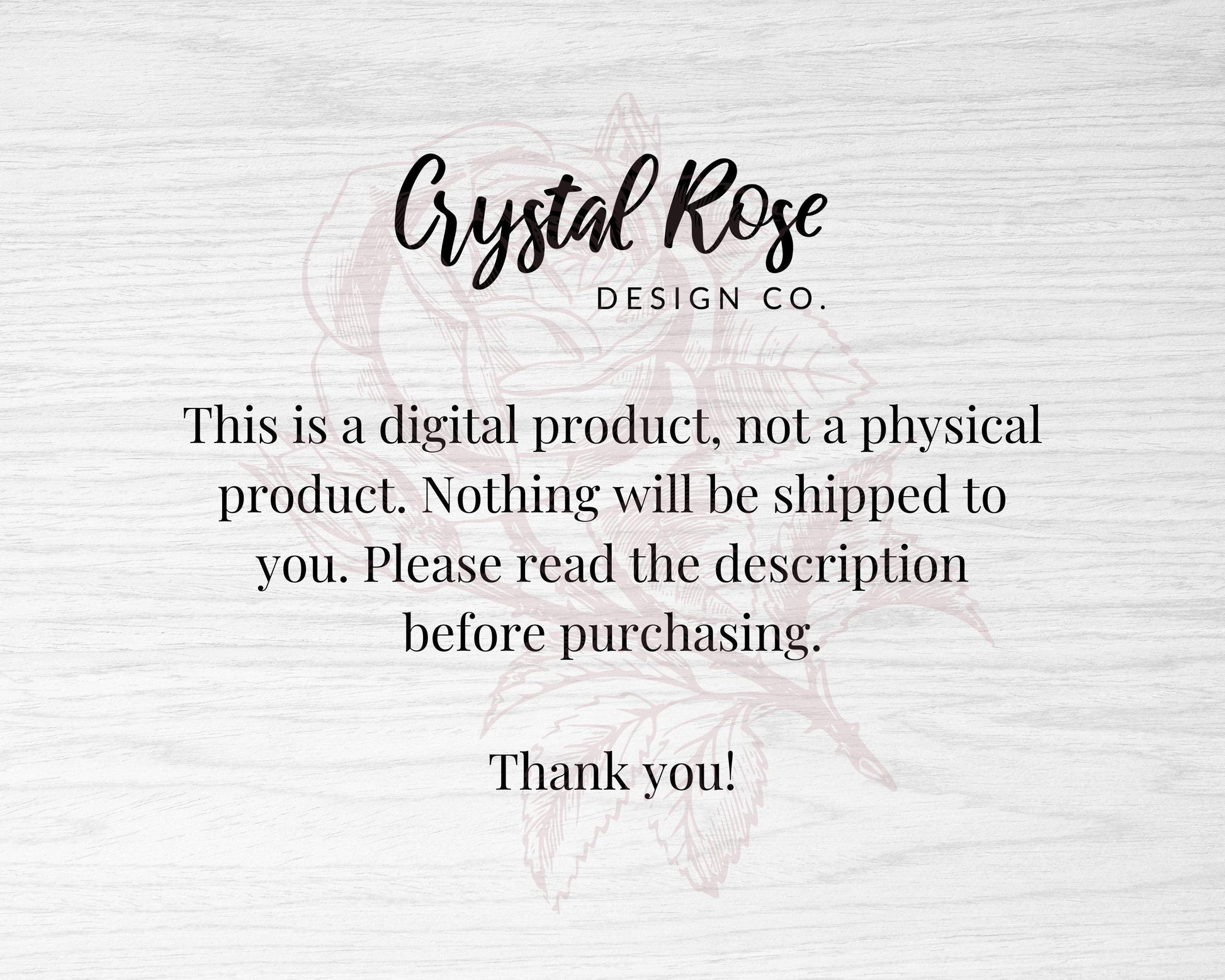 POD Commercial Use License - SVG Files (1 license per 1 design) - Crystal Rose Design Co.
