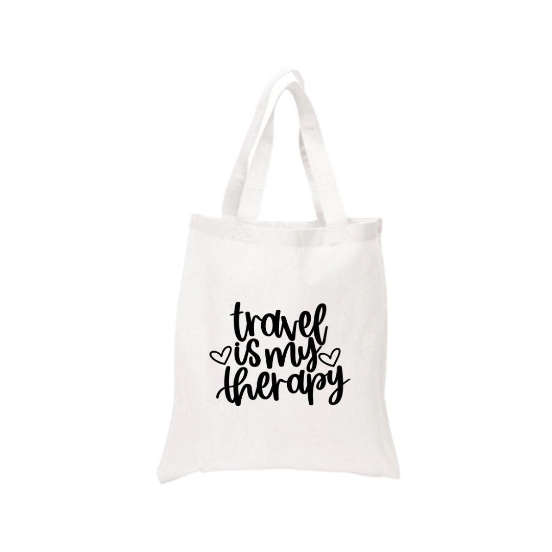 Travel is my Therapy Tote Bag