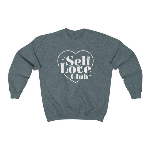 Self Love Club Heart Crewneck Sweatshirt