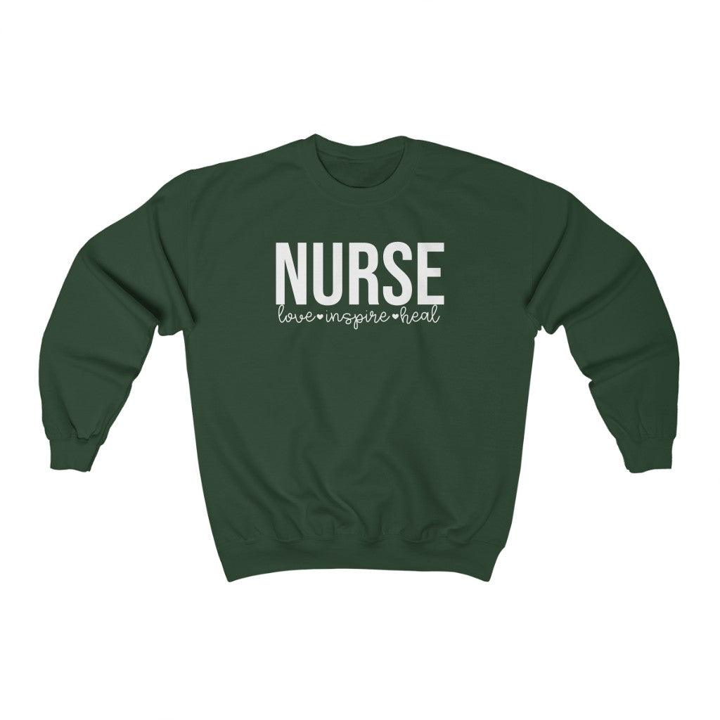 Nurse Love Crewneck Sweatshirt