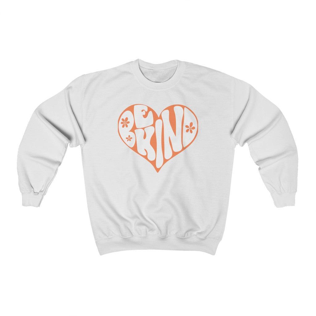 Retro Be Kind Crewneck Sweatshirt - Crystal Rose Design Co.
