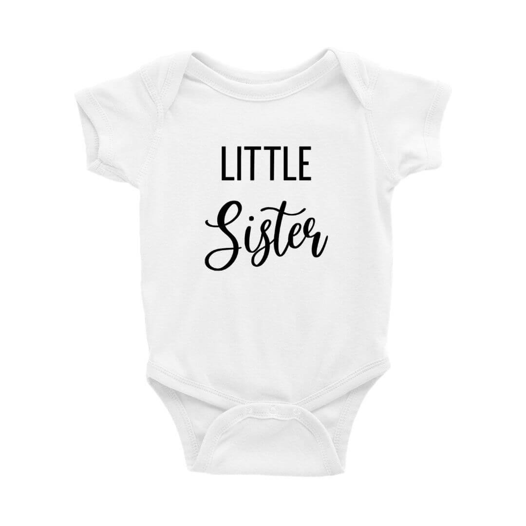 Little Sister Onesie - Crystal Rose Design Co.