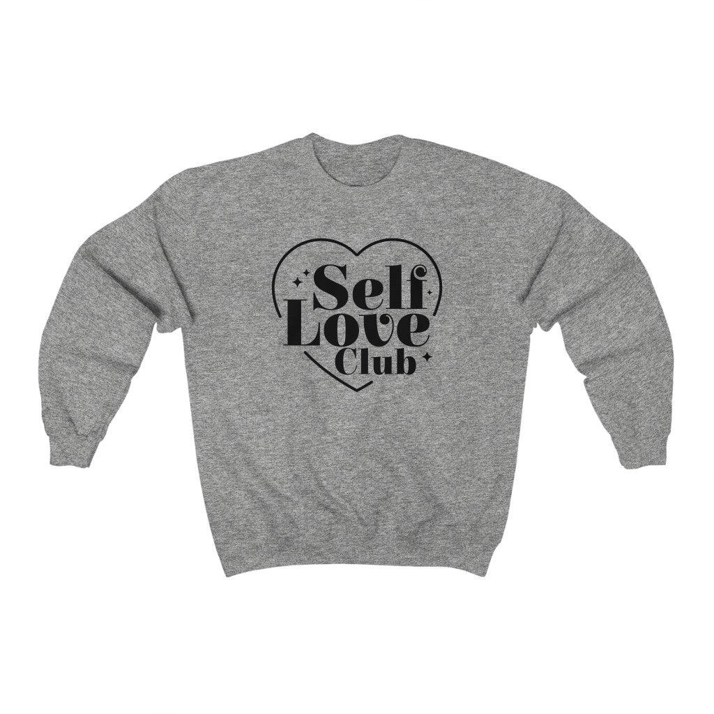 Self Love Club Heart Crewneck Sweatshirt