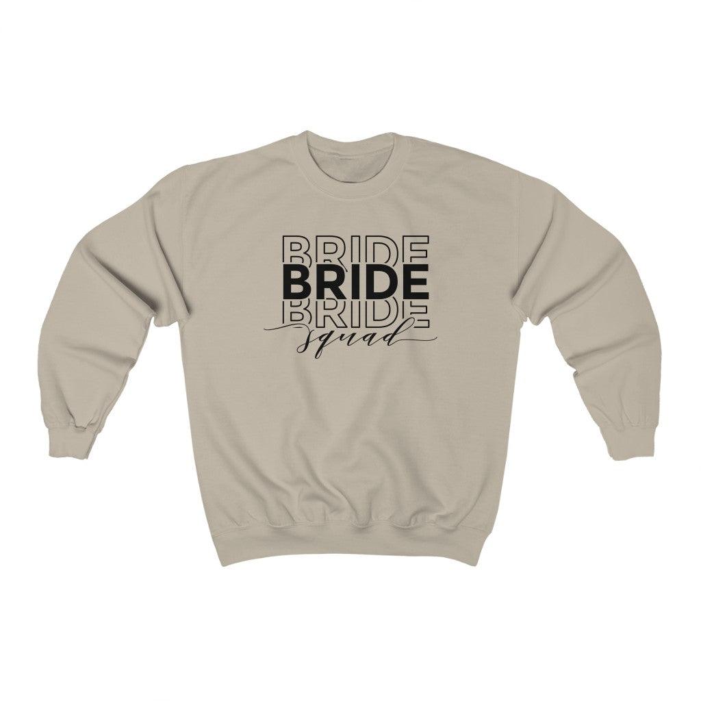 Bride Squad Crewneck Sweatshirt - Crystal Rose Design Co.