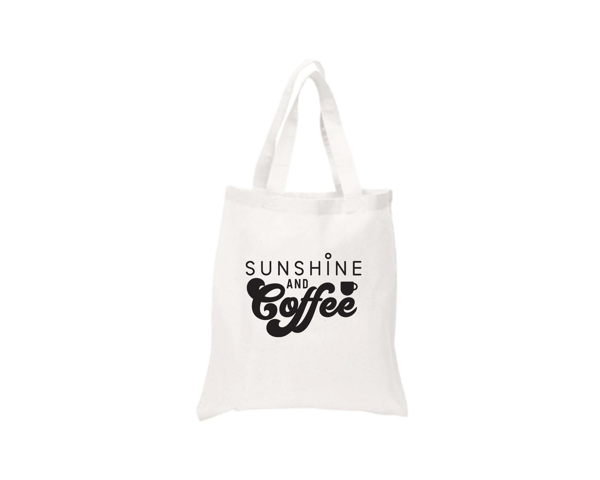 Sunshine and Coffee Tote Bag - Crystal Rose Design Co.