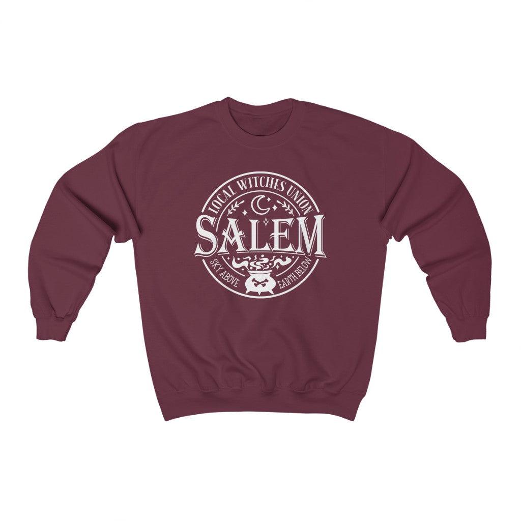 Salem Witches Union Halloween Crewneck Sweatshirt