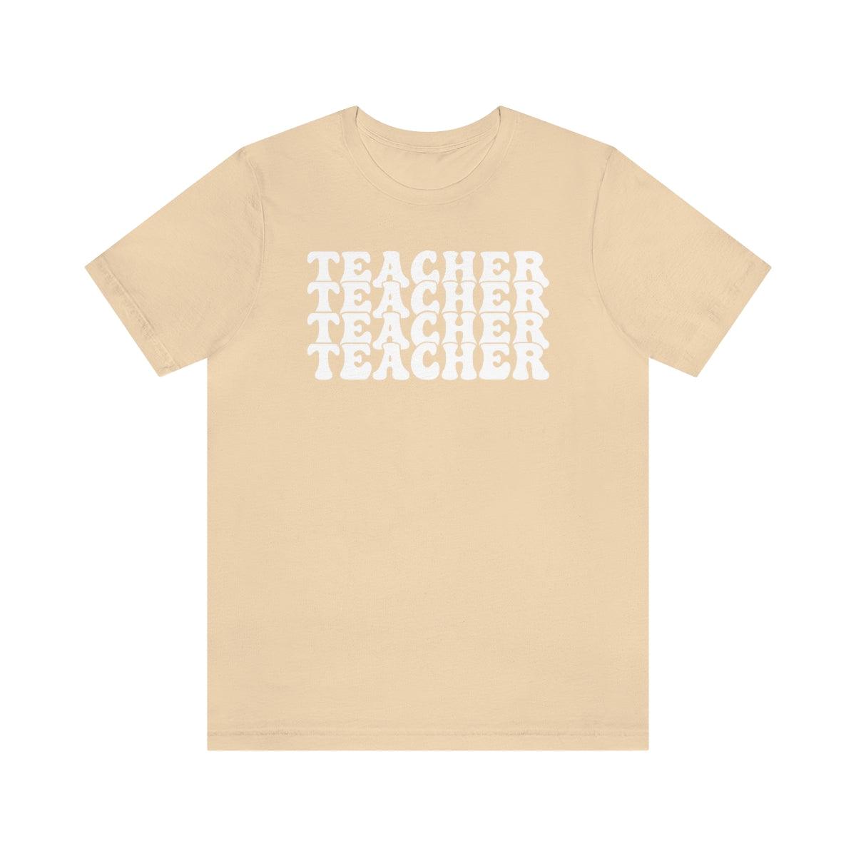 Teacher Short Sleeve Tee - Crystal Rose Design Co.