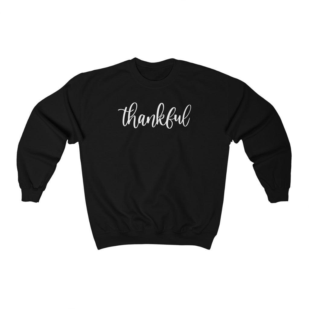 Thankful Crewneck Sweatshirt - Crystal Rose Design Co.