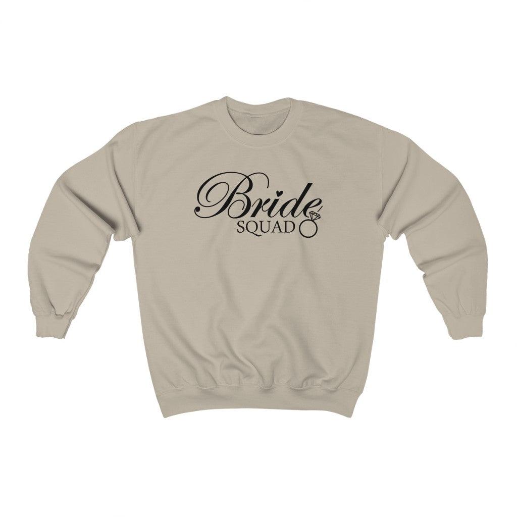 Bride Squad Bridesmaid Crewneck Sweatshirt