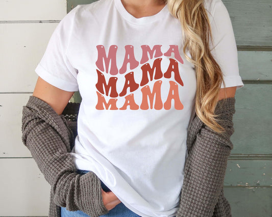 Retro Mama Short Sleeve Tee - Crystal Rose Design Co.