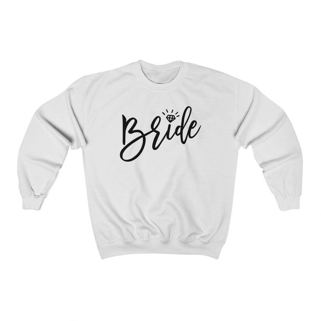 Bride Crewneck Sweatshirt - Crystal Rose Design Co.