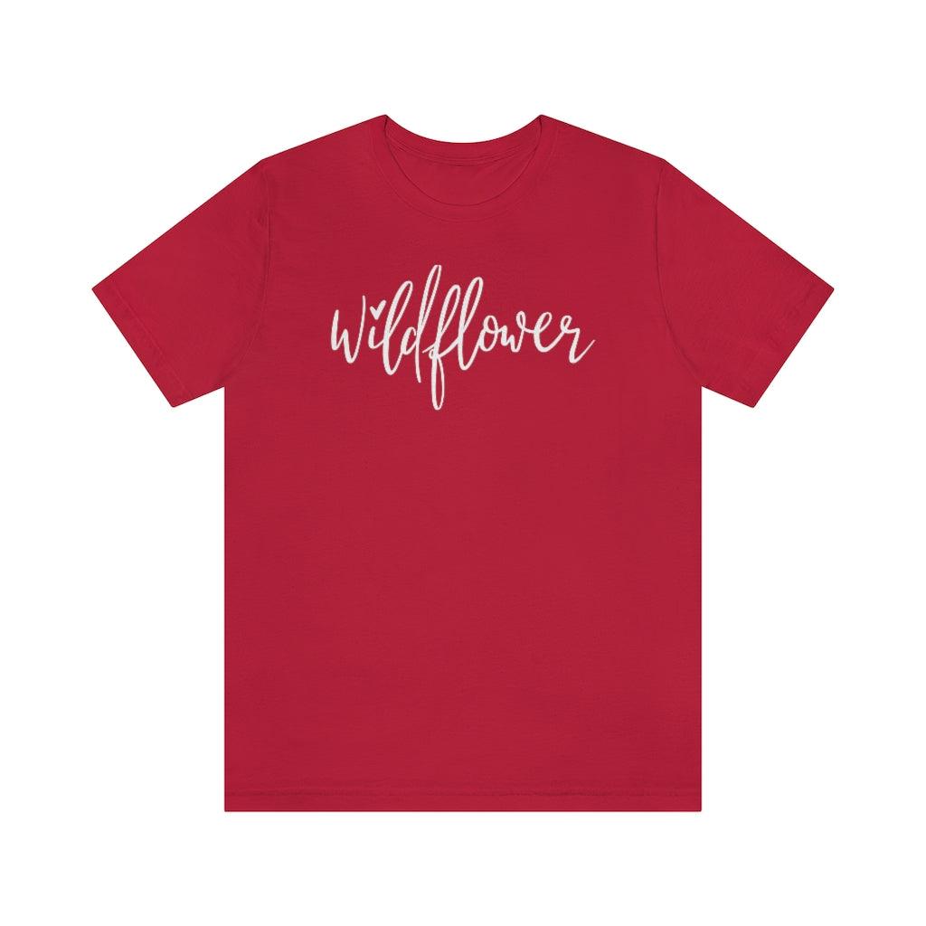 Wildflower Short Sleeve Tee - Crystal Rose Design Co.