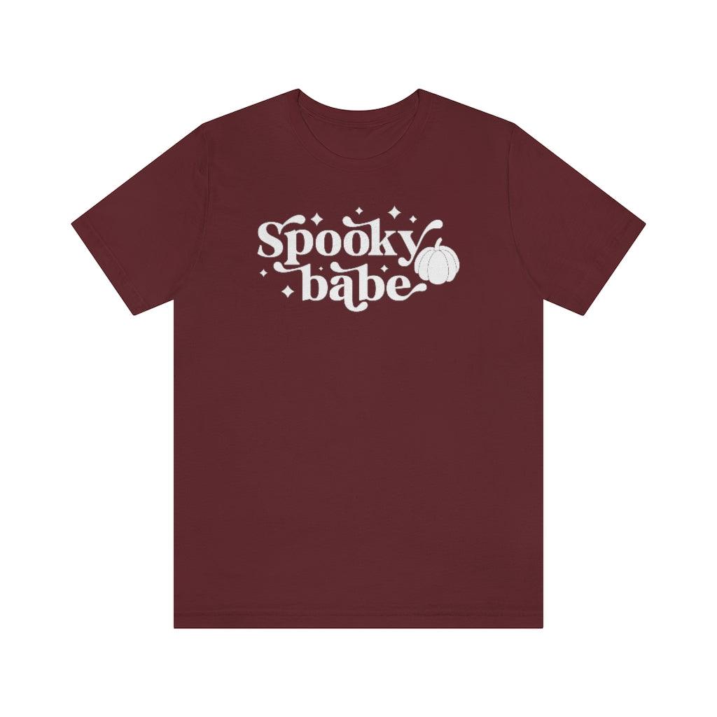 Spooky Babe Halloween Short Sleeve Tee