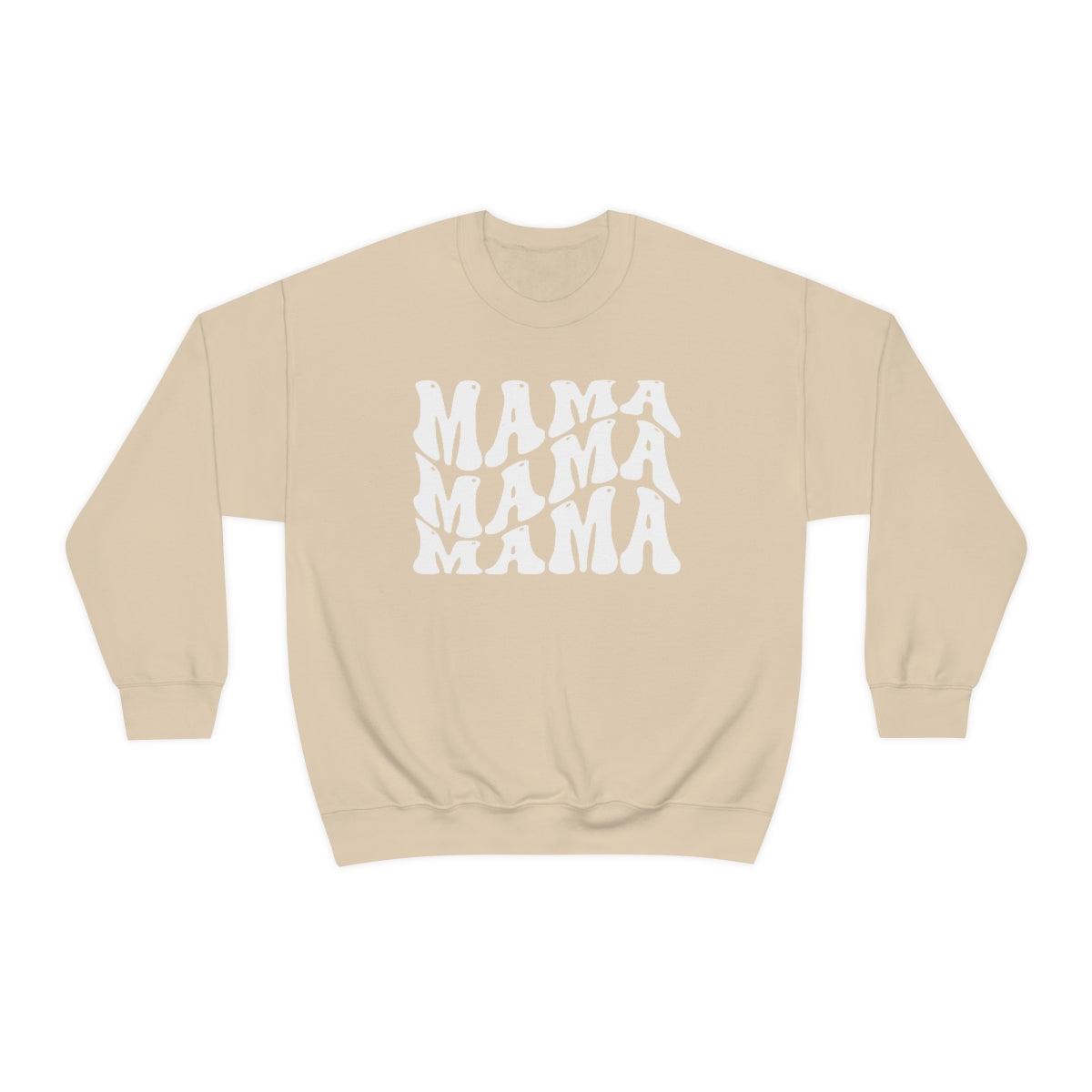 Retro Mama Crewneck Sweatshirt