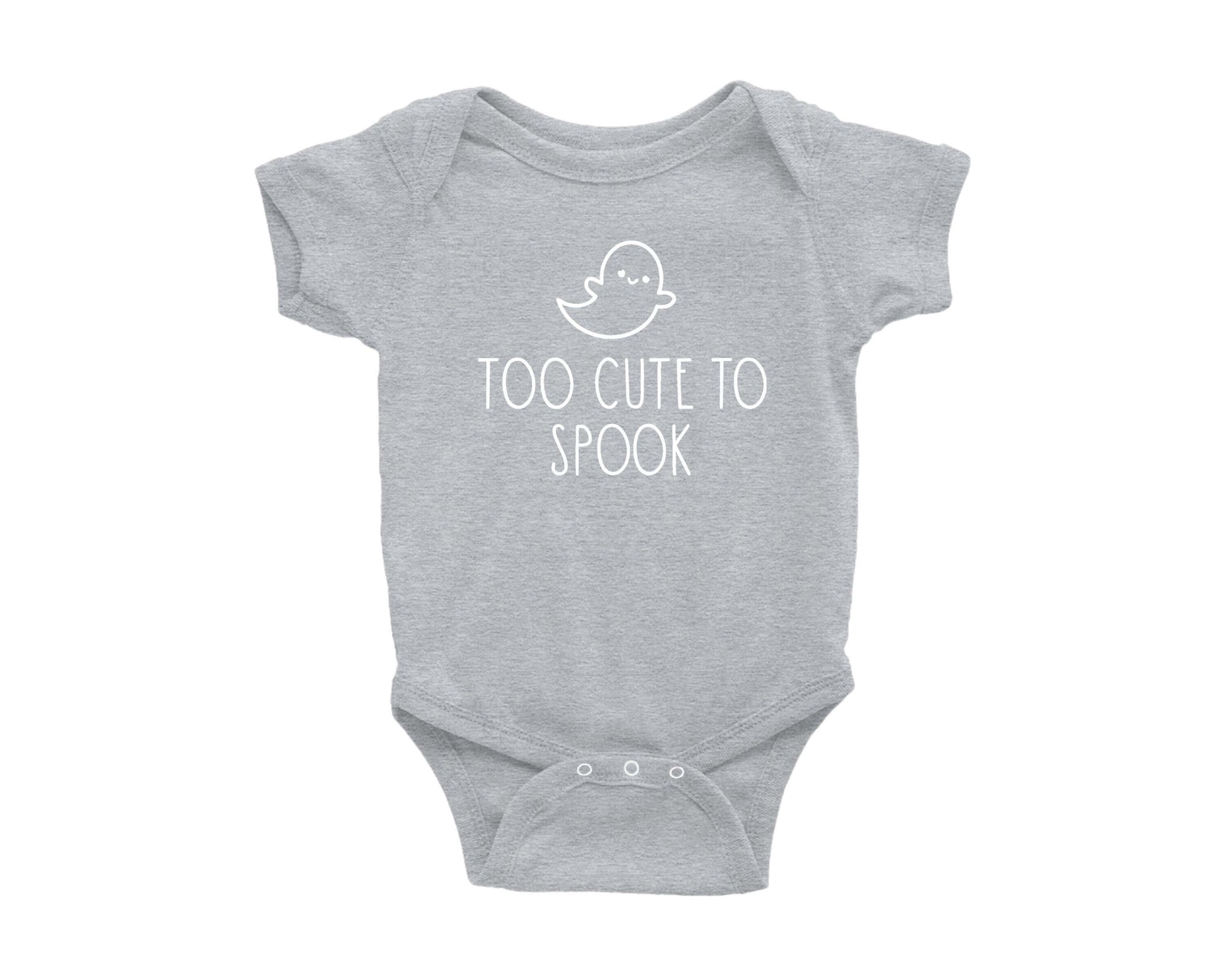 Too Cute To Spook Baby Onesie - Crystal Rose Design Co.