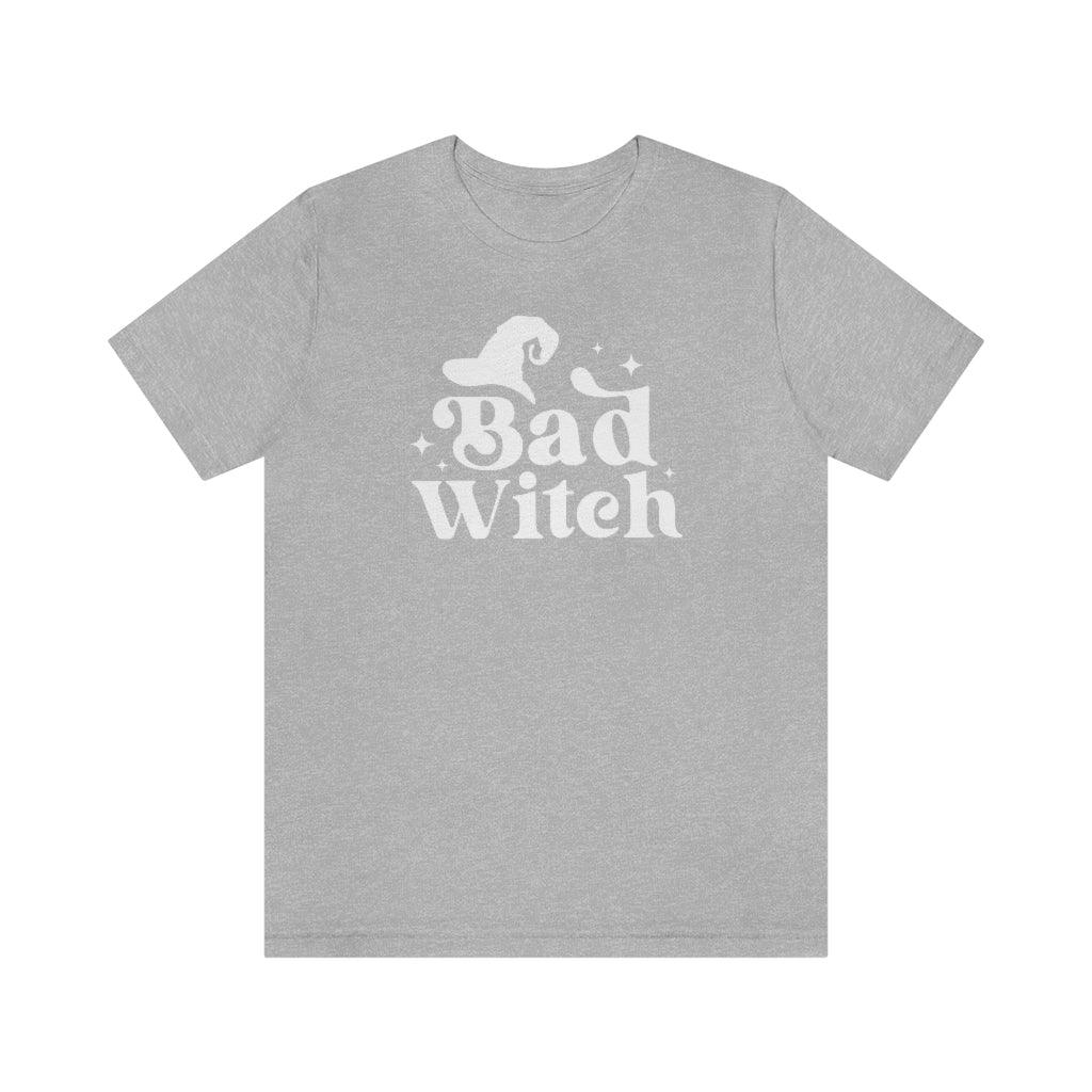 Bad Witch Halloween Short Sleeve Tee