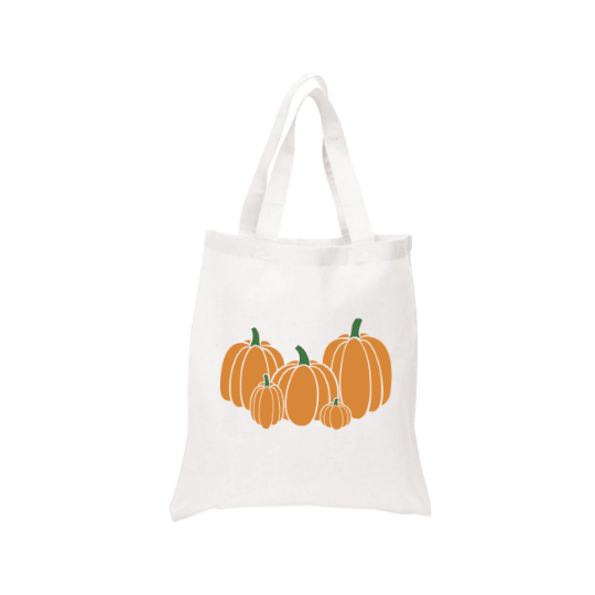Pumpkin Collection Tote Canvas Bag - Crystal Rose Design Co.